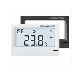 Termostato touch Tecno Switch da incasso 230V con schermo retroilluminato