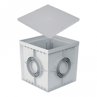 Pozzetto 20x20cm con coperchio pedonale