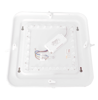 Plafoniera LED QUARDATA Life 365 da 18W 4000K per soffitto o parete