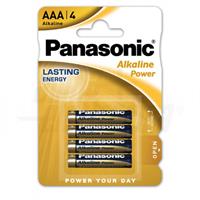 4 PILE ALCALINE LR-03-AAA 1.5V PANASONIC