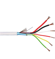 CAVO ALLARME SCHERMATO RAME 2X050+8X022