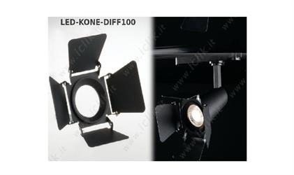 LED-KONE-DIFF100 DEVIATORE FLUSSO LUMINOSO