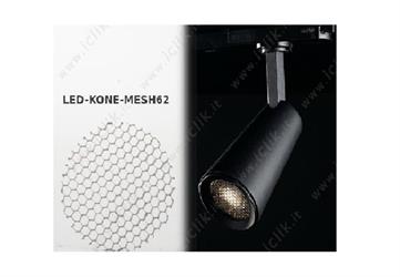 LED-KONE-MESH62 RETINA ANTIABBAGLIAMENTO PE