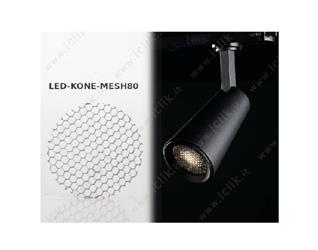LED-KONE-MESH80 RETINA ANTIABBAGLIAMENTO PE