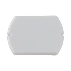 LED-TRACK-CAP TAPPO BIANCO PER BINARIO 1X4,
