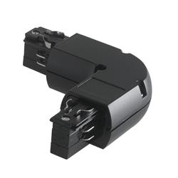 LED-TRACK-L NERO CONNESSIONE ANGOLARE SINIS